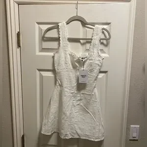 Princess Polly Dresses Princess Polly Dasha Mini Dress In White